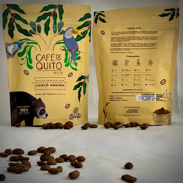 CAFÉ DE QUITO GRANO - 100 g